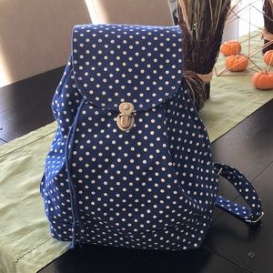 Baggu canvas backpack.